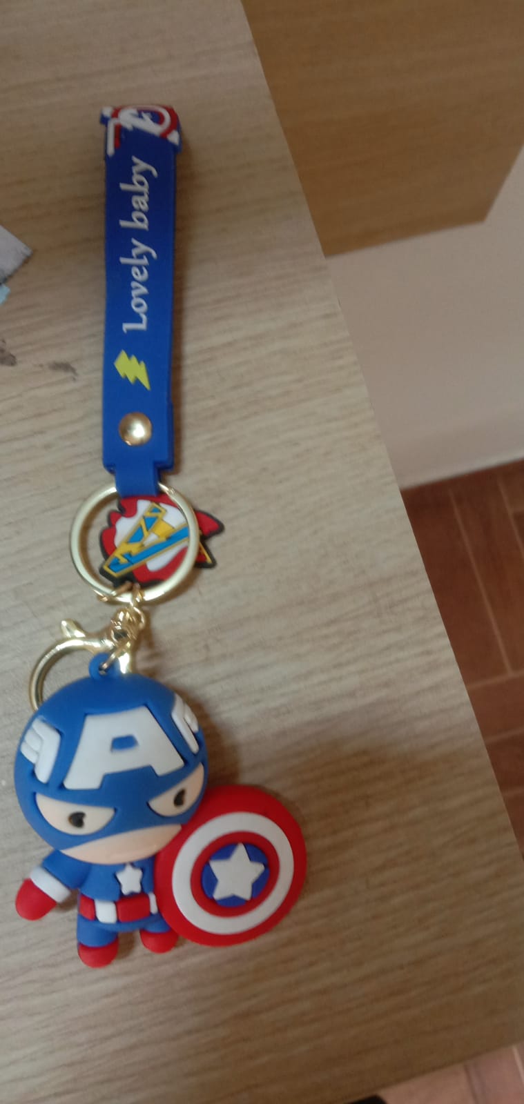 Aesthetic Acrylic Loop Keychain